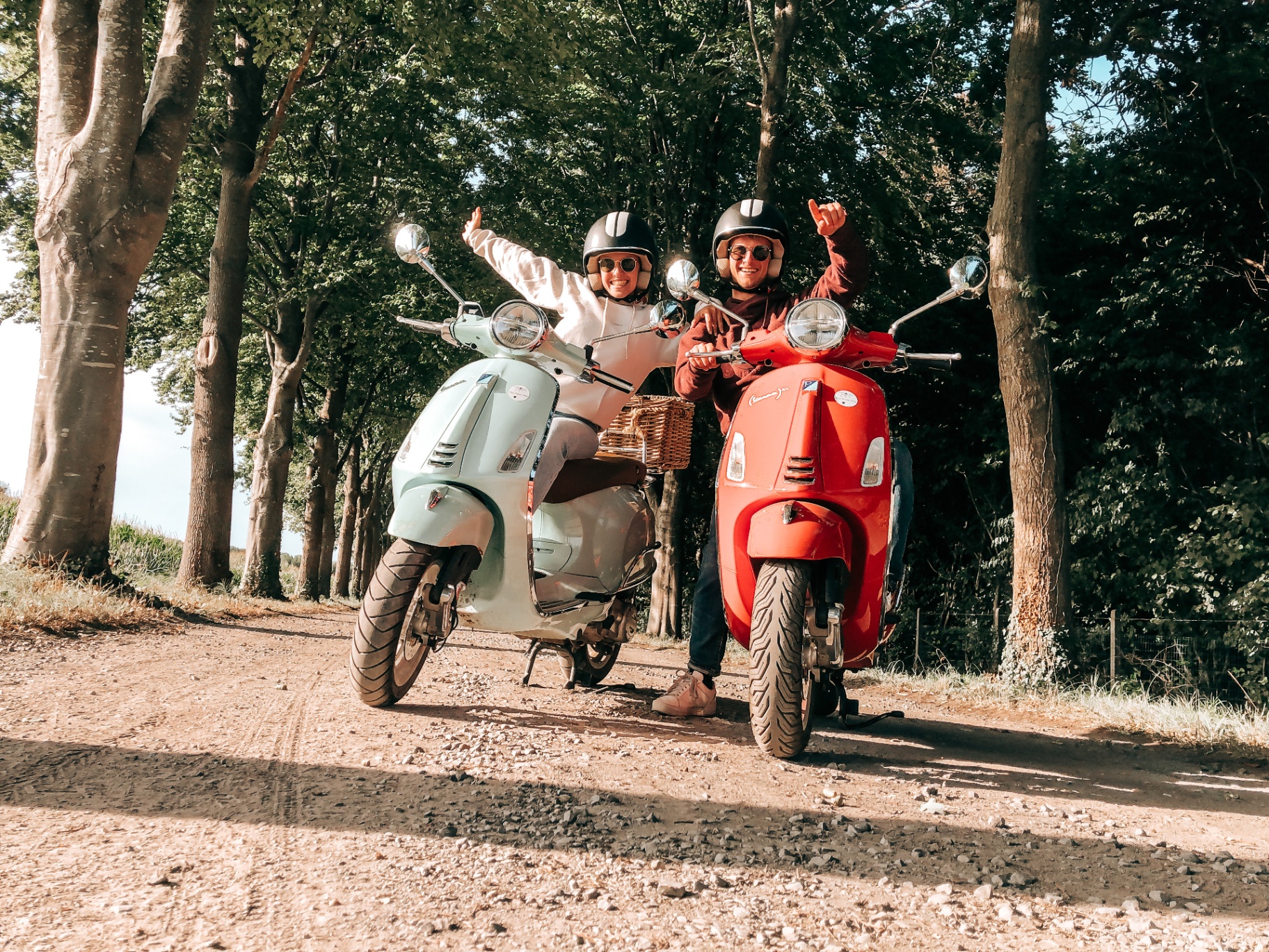 Colorful Vespa Primavera